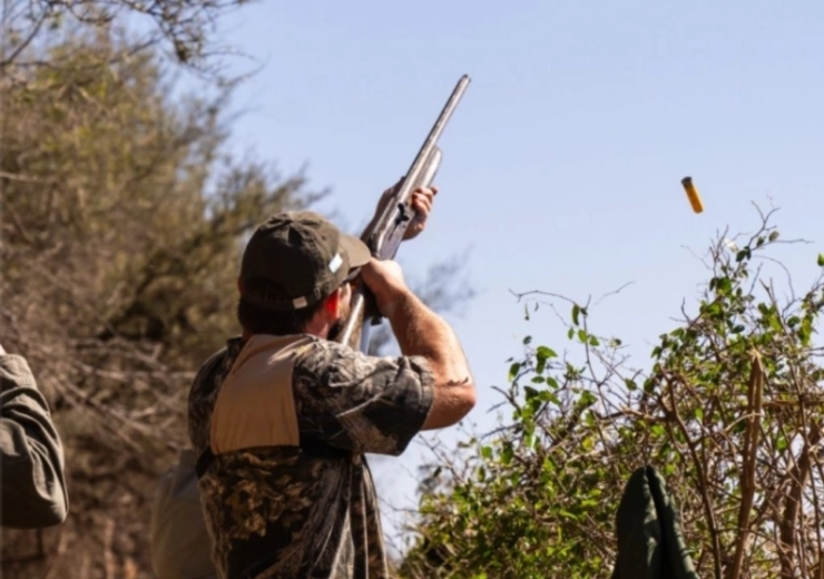A typical hunting day at the field